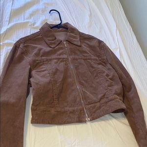 corduroy zip up